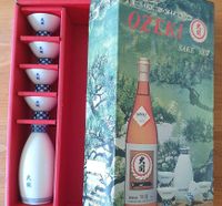 Sake Set aus Japan, Porzellan weiß/blau Hessen - Schwalbach a. Taunus Vorschau