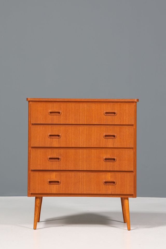 Wunderschöne Mid Century Kommode Danish Design Vintage Sideboard "Made in Denmark" Schubladenkommode Artikel-Nr.: B555 in Berlin