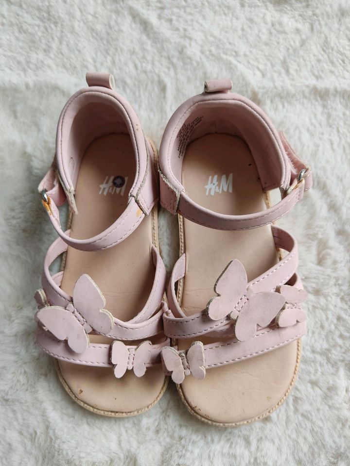 4,50€ h&m 23 Sandalen riemchensandale rosa Hochzeit schick in Rednitzhembach