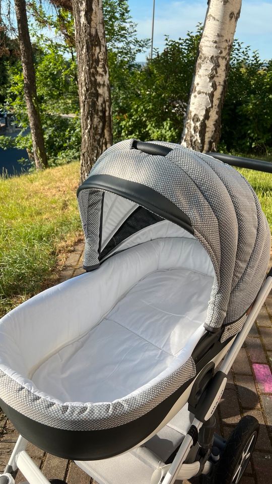 Krausman Kinderwagen 3 in 1 Contempo Grey in Dresden