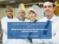 Mitarbeiter Gastronomie, Service und Verkauf (m/w/d) | Hausen bei Bayern - Hausen bei Würzburg Vorschau