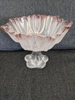 Walther Glas Schale mit Fuß Glas/rosa Berlin - Marienfelde Vorschau