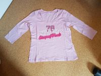 Mädchenshirt langärmelig, rosa mit Aufdruck, Gr. 36 Bayern - Selbitz Vorschau