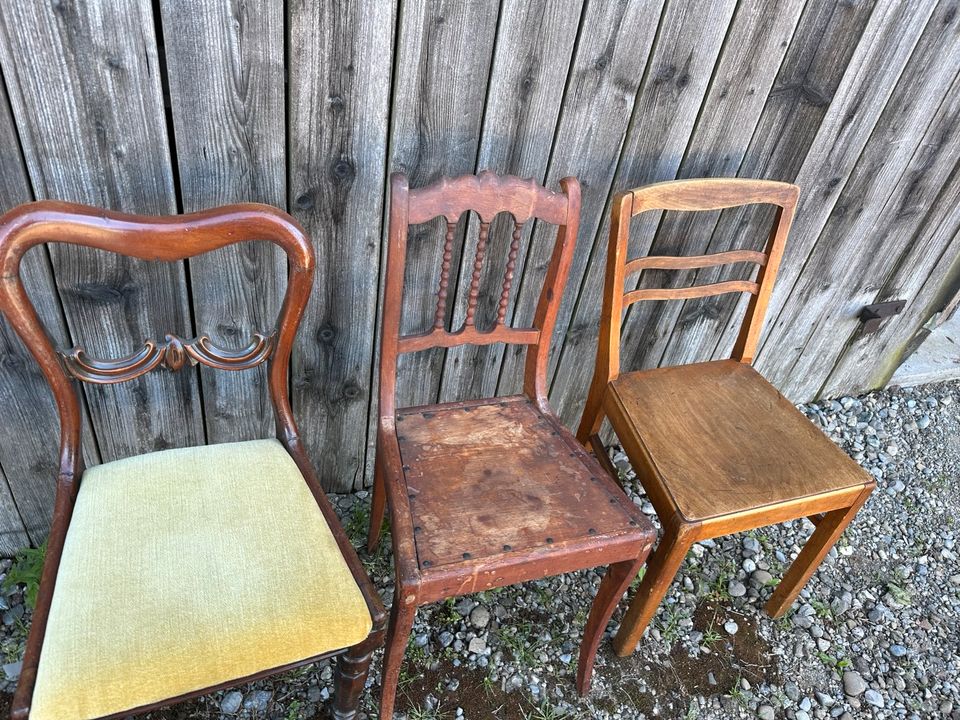 3 Einzel Stühle in Bad Schussenried