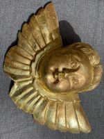 2 Engelköpfe aus Holz mit Blattgold überzogen München - Moosach Vorschau