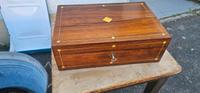 Alter antiker Reisesekretär Biedermeier 1850 Box Schatulle Baden-Württemberg - Frickenhausen Vorschau