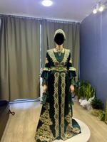 Traditionelles Hennakleid-Set - Grün mit goldenen Details Köln - Kalk Vorschau