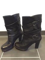 högl Stiefel Leder Stiefeletten Gr. 38,5 Schuhe hogl Lederschuhe Köln - Köln Merheim Vorschau