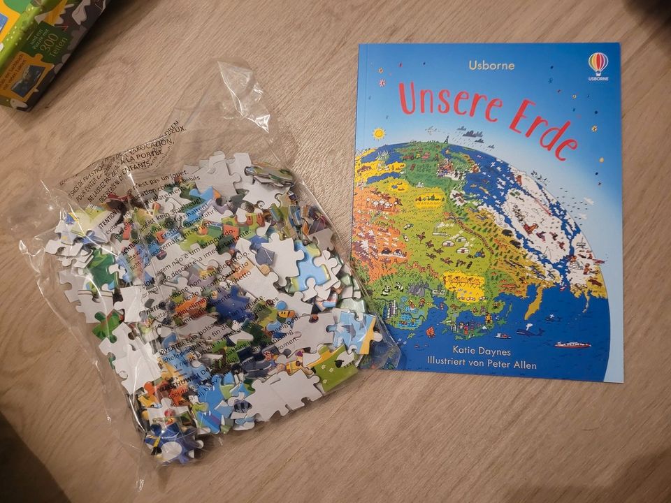 Puzzle und Buch - Unsere Erde 300 Teile | NEU & OVP in Wilsdruff