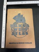 Buch Bücher alt Antiquität Atlas Welt Hansa #133 Sachsen - Markkleeberg Vorschau