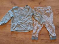 Impidimpi Set Hose Pullover 74/80 Dino Drache mint Hessen - Kalbach Vorschau