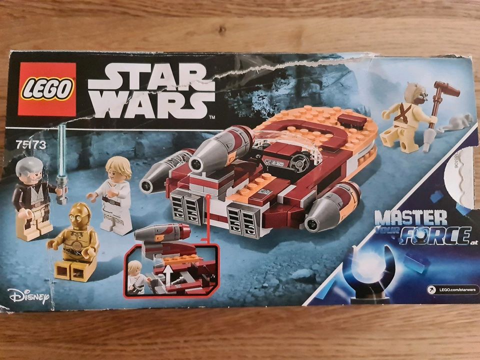 Lego Star Wars 75173 Lukes Landspeeder gebraucht OVP vollständig in Wilnsdorf