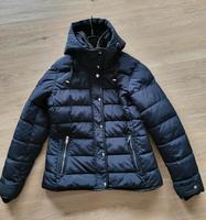 Jacke, Winterjacke dunkelblau mit Kapuze C&A Größe 38/40 Bayern - Leinburg Vorschau
