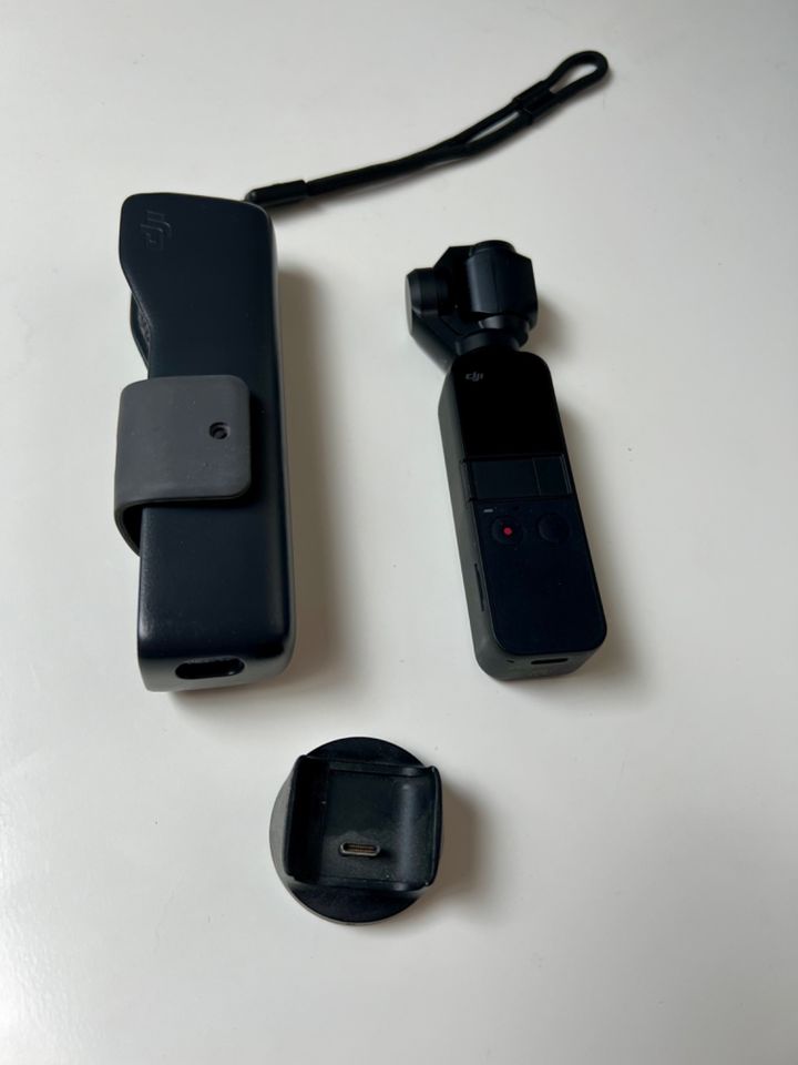 Kamera DJI Osmo Pocket 1 OVP + WLAN-Modul+64 GB MicroSD+Stativhal in Tangermünde