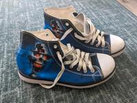 Schuhe mit Totenkopf Motiv Kiel - Gaarden Vorschau
