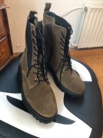 Leder Damen  Stiefel. Neu . Gr 39. Farbe  Olive Hannover - Linden-Limmer Vorschau