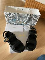 DIOR Dioract Sandale Gr. 39 Schwarz Fullset Bayern - Pfaffenhofen a.d. Ilm Vorschau