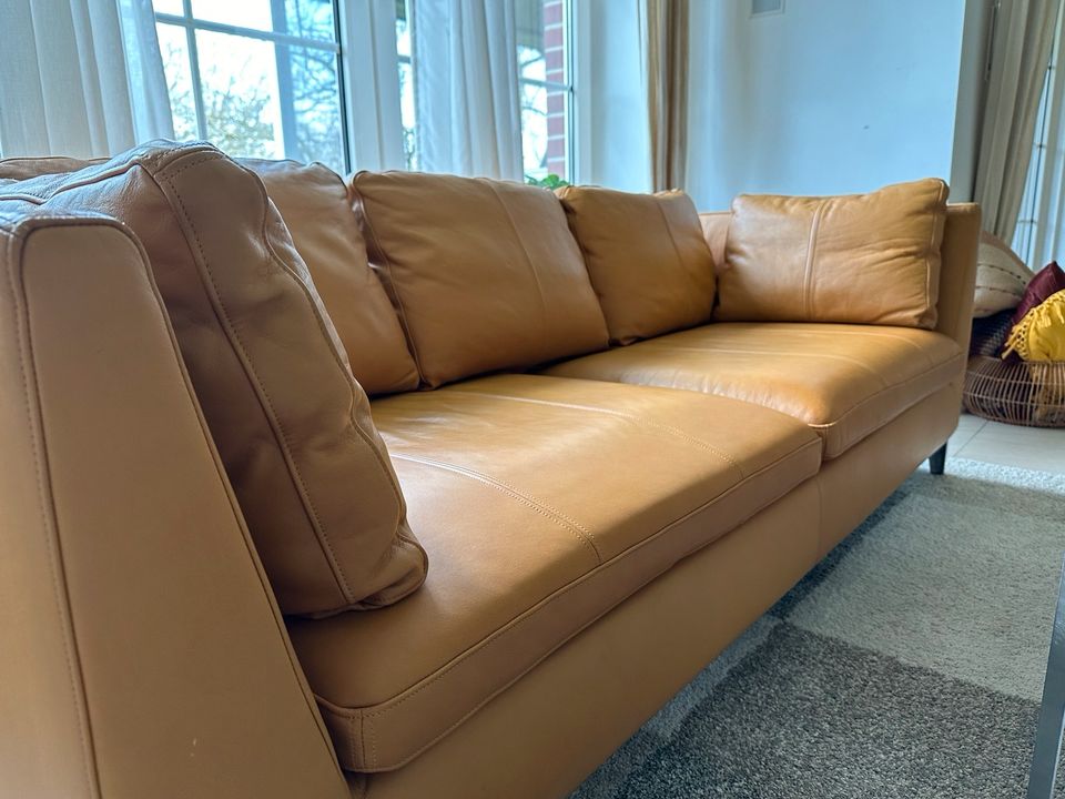 IKEA Stockholm Sofa Cognac in Laer