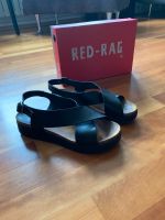 RED-RAG Sandalen schwarz Gr. 40 Frankfurt am Main - Westend Vorschau