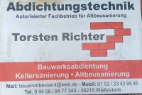 Kellersanierung und Abdichtung, ,Verpressung von Beton und Mauerw Niedersachsen - Rastede Vorschau