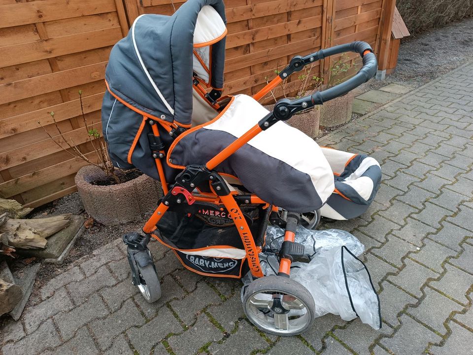 Kinderwagen Set Unikat Pulverbeschichtet in Heidenau