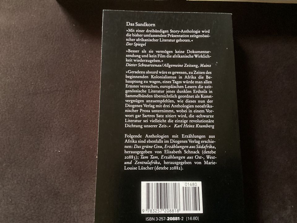 Die afrikanischen Anthologien : Erzählungen aus Afrika 3 Bände in Neuwied