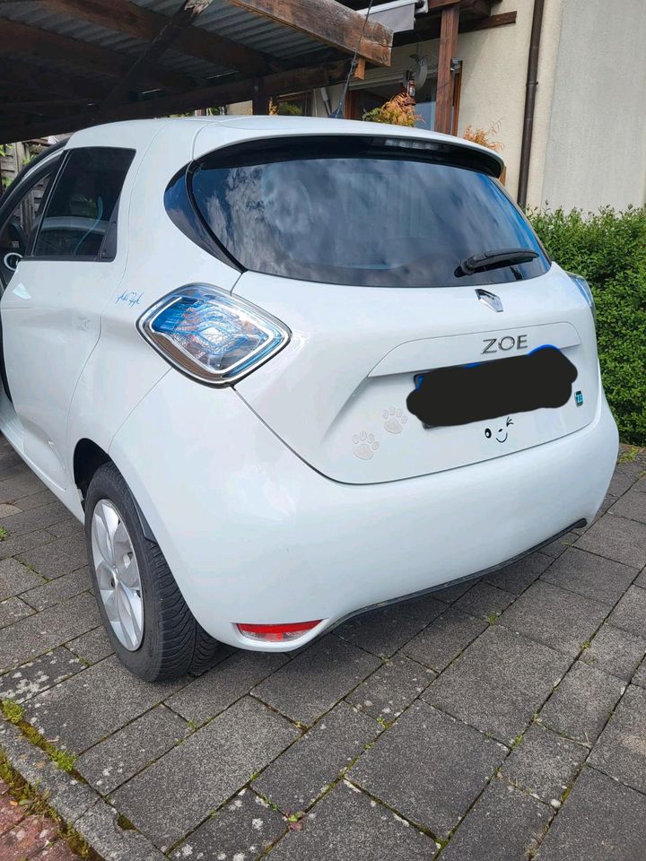Renault zoe mit mietbatterie in Mosbach