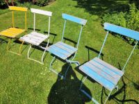 6 Stück Gartenstuhl Gartenstühle alt vintage retro Niedersachsen - Vienenburg Vorschau