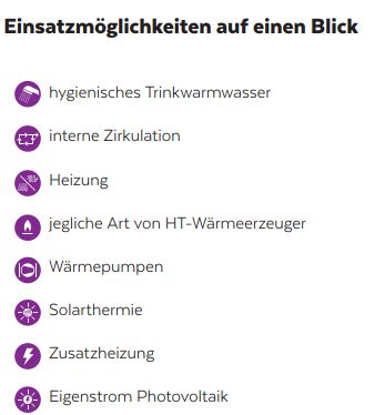 Forstner Hygiene-Systemspeicher  - Kombi Speicher für Ihre Wärmepumpe in Wedemark