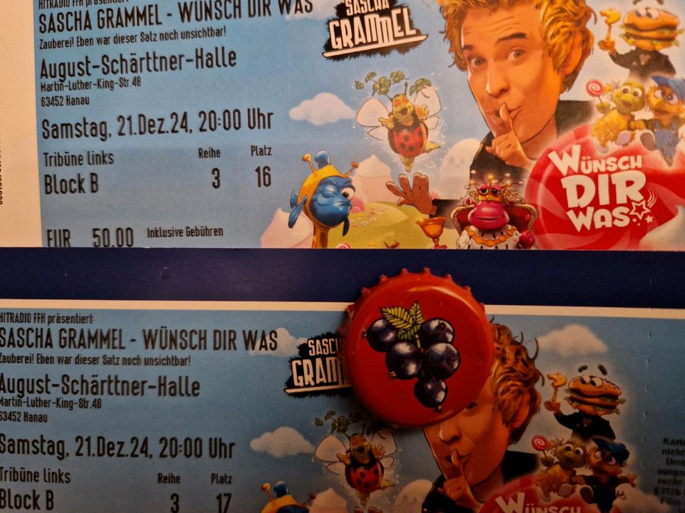 2 Tickets Sascha Grammel Hanau in Neustadt