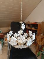 Deckenlampe mit Blüten, Lüster, Kronleuchter Bayern - Vöhringen Vorschau