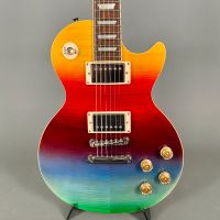 2018 Epiphone L P 1960 Tribute Plus Prizm Rainbow split HB Case Nordrhein-Westfalen - Herne Vorschau