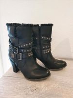 Damen Stiefel schwarz Größe 38 Bayern - Unterdießen Vorschau