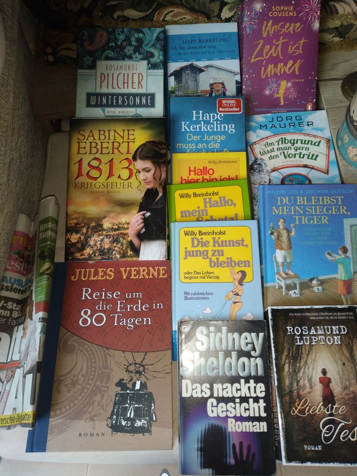 ?TAUSCHEN /Trödelmarktsachen;  Diverse Bücher+Heissmangel Pfaff in Hiddenhausen
