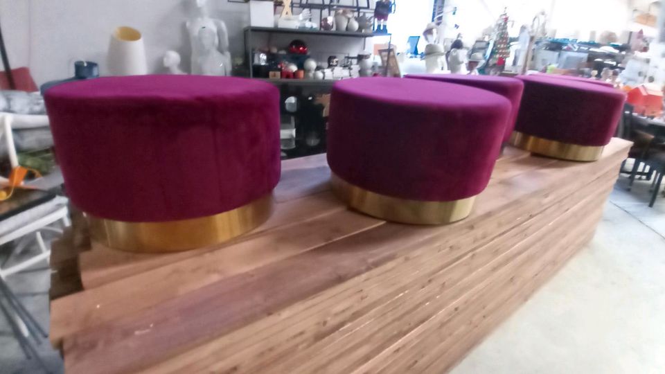 KARE DESIGN Hocker Cherry Brass in Osnabrück