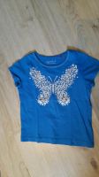 Esprit T-shirt mit Glitzerschmetterling Gr.92/98 Nordrhein-Westfalen - Warendorf Vorschau