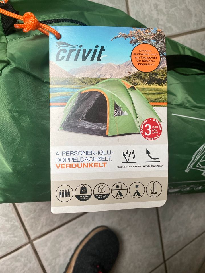 Zelt für 4 Personen in Plauen