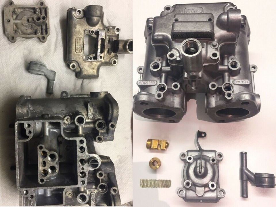 Dellorto Querstrom DHLA DCOE DOHC Vergaser Reinigung Ultraschall in Jena