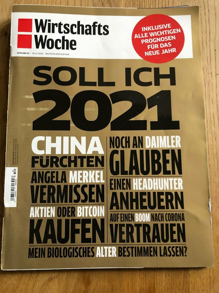 Wirtschafswoche Ausgabe 52 - 18.12.2020 in Nordrhein-Westfalen -  Lüdenscheid