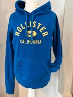 Hollister Kapuzenpulli kapuzenpullover Sweatshirt XS blau gelb Frankfurt am Main - Seckbach Vorschau