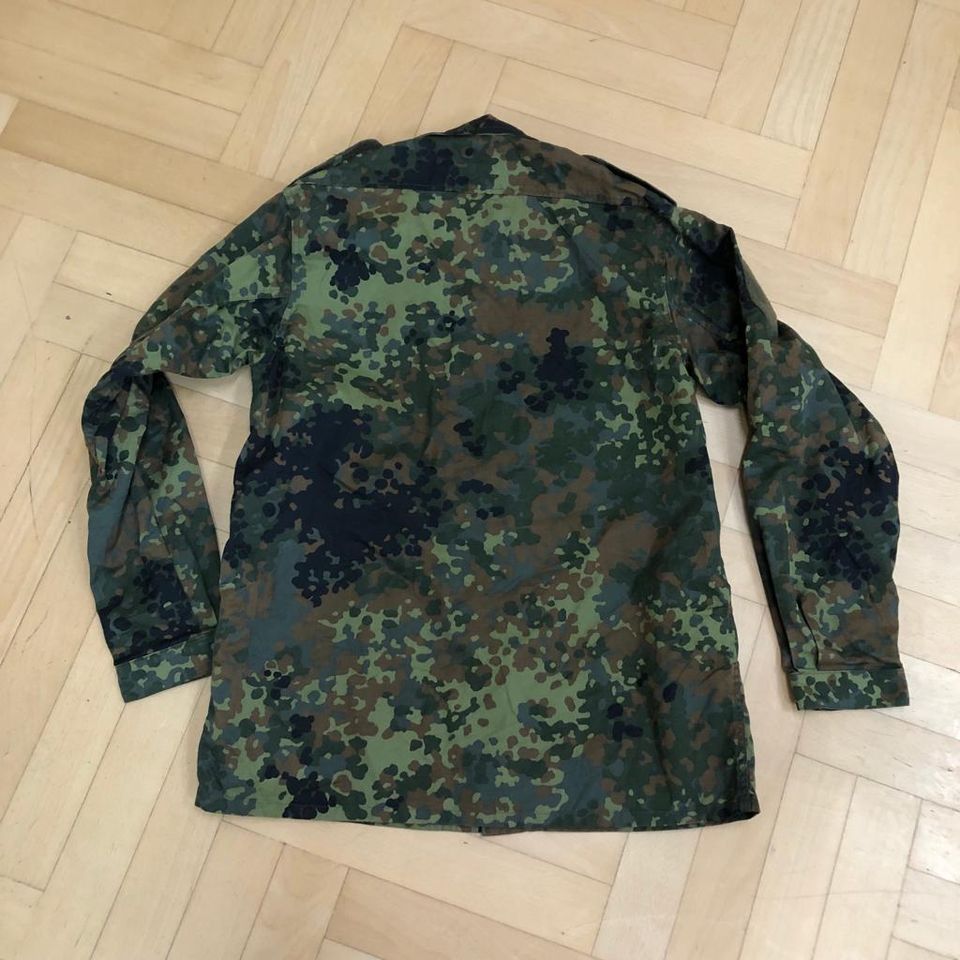 2x orig. BW Feldbluse Hemd Flecktarn Bundeswehr Gr. 8 L Prepper in Zweibrücken