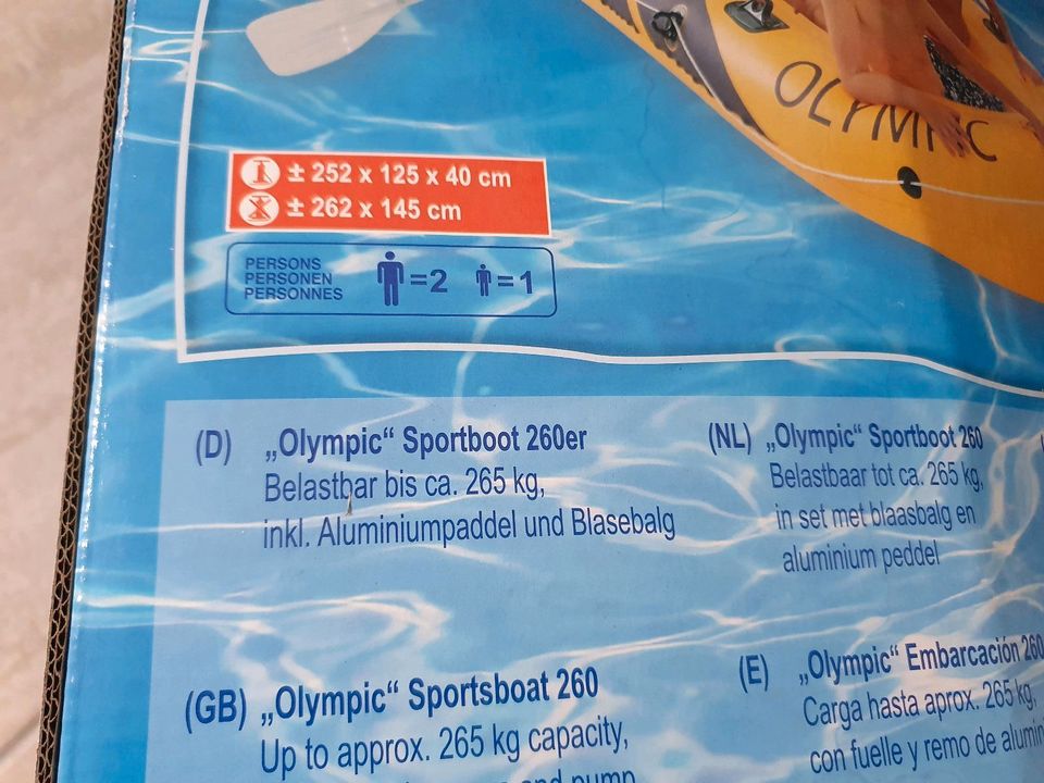 Olympic Sport-Schlauchboot in Kirchdorf i. Wald