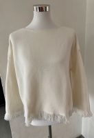 Strickpullover mit Fransen 34 36 38 creme inkl. Versand Nordrhein-Westfalen - Moers Vorschau