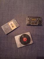 3x Vintage Metall Gürtelschnallen Musik Style Bayern - Prittriching Vorschau