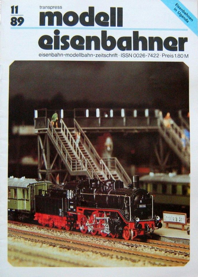 DDR-Zeitschrift "Der Modelleisenbahner" in Lichtenstein