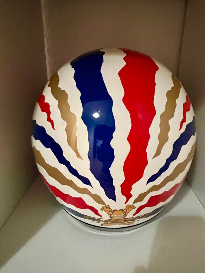 Nankai Lederkombi Rothmans un 6 Arai Helm "Michael Doohan" in Siegburg