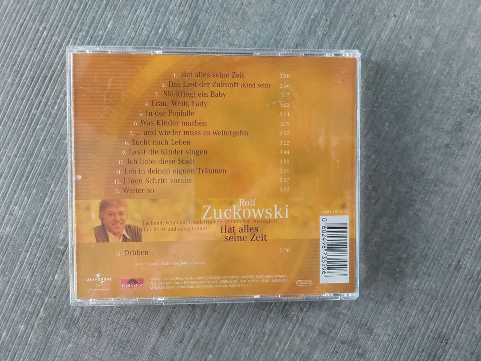 ☆ wNEU Rolf Zuckowski ☆ Alles hat seine Zeit - CD ❤️ in Enger