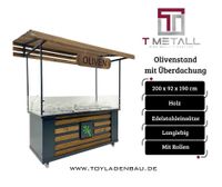 Oliventisch, Olivenpräsentation, Olivenstand, Verkaufstisch, Verkaufstheke, Feinkost, Mobil, Station, Verkaufsstation, Verkaufsstand, SB Stand, Theke, Oliven Tisch, Olivenverkauf, Feinkost Nordrhein-Westfalen - Herne Vorschau