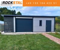 Garage mit Gartenhaus und Schuppen, PIR Sandwichplatten Garage Essen - Essen-Werden Vorschau