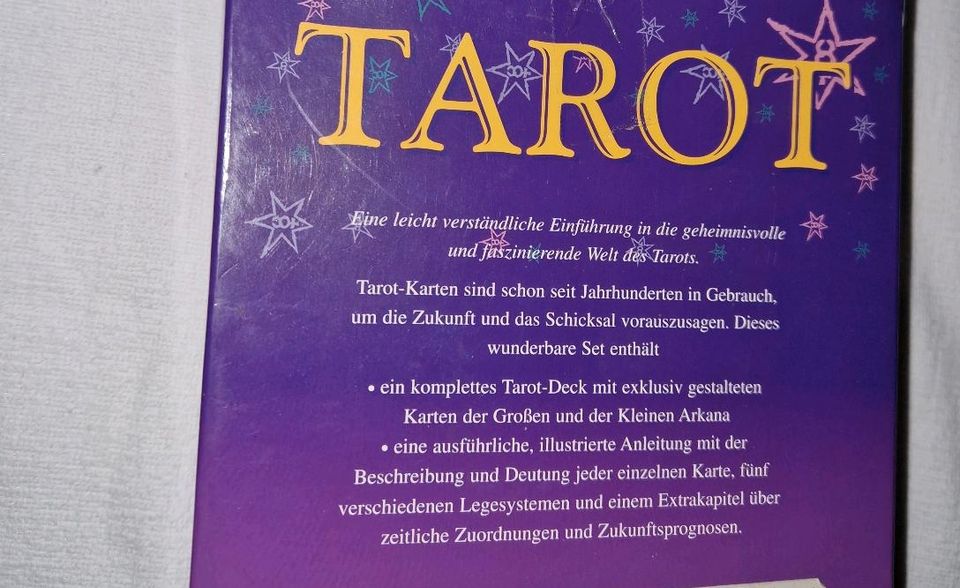 Neu * Tarot Kartendeck mit Bücher in Erfurt